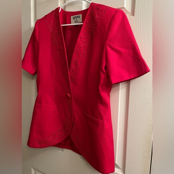 KASPER~BLAZER~SHORT SLEEVE~10 - Picture 5 of 10